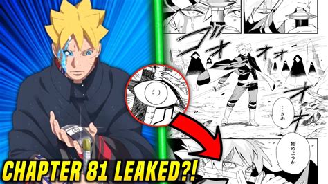 boruto manga leaks|Boruto Chapter 81 Leaks and Raw Scans Show。